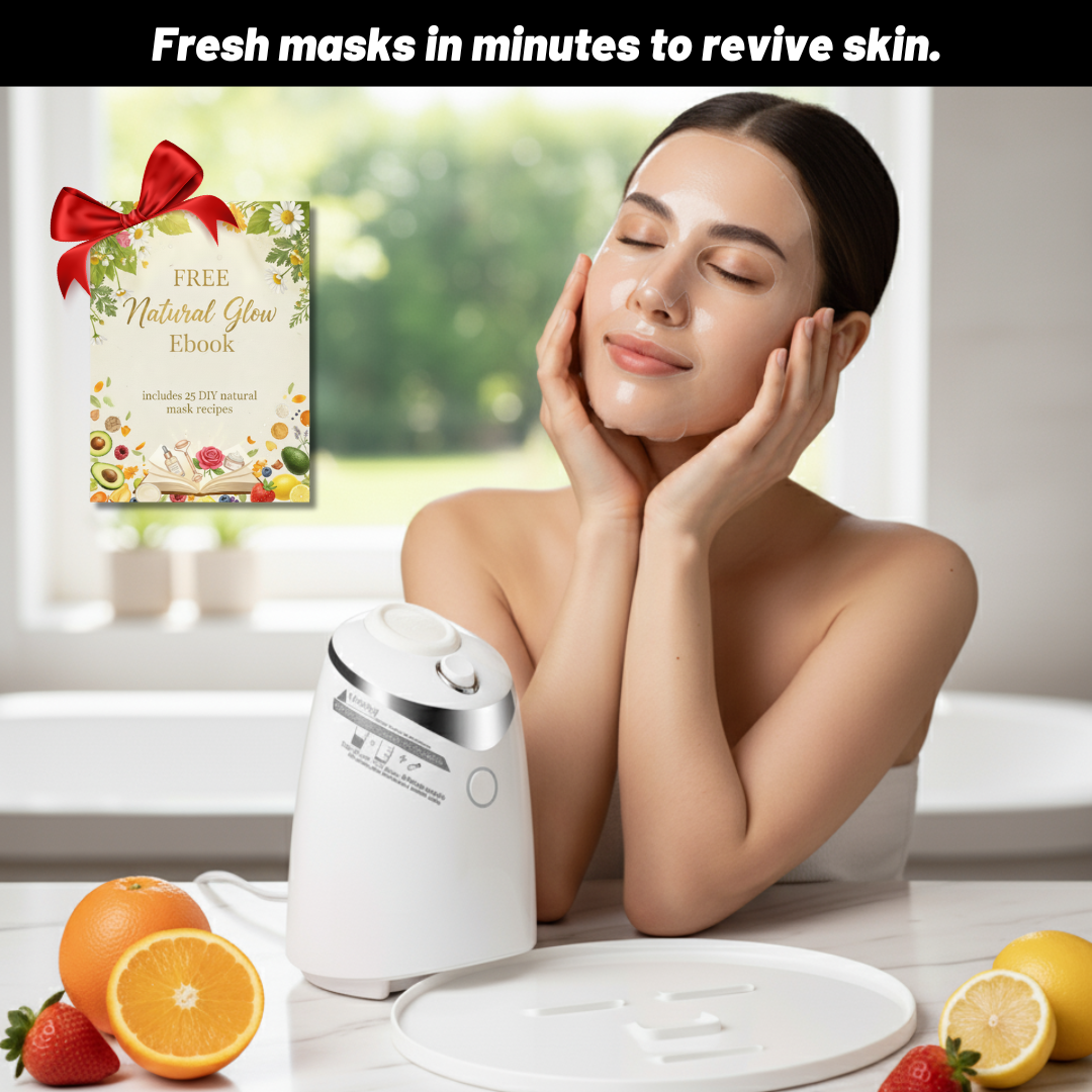 GlowMix™ Mask Maker + FREE Natural Glow eBook — 25 DIY Mask Recipes