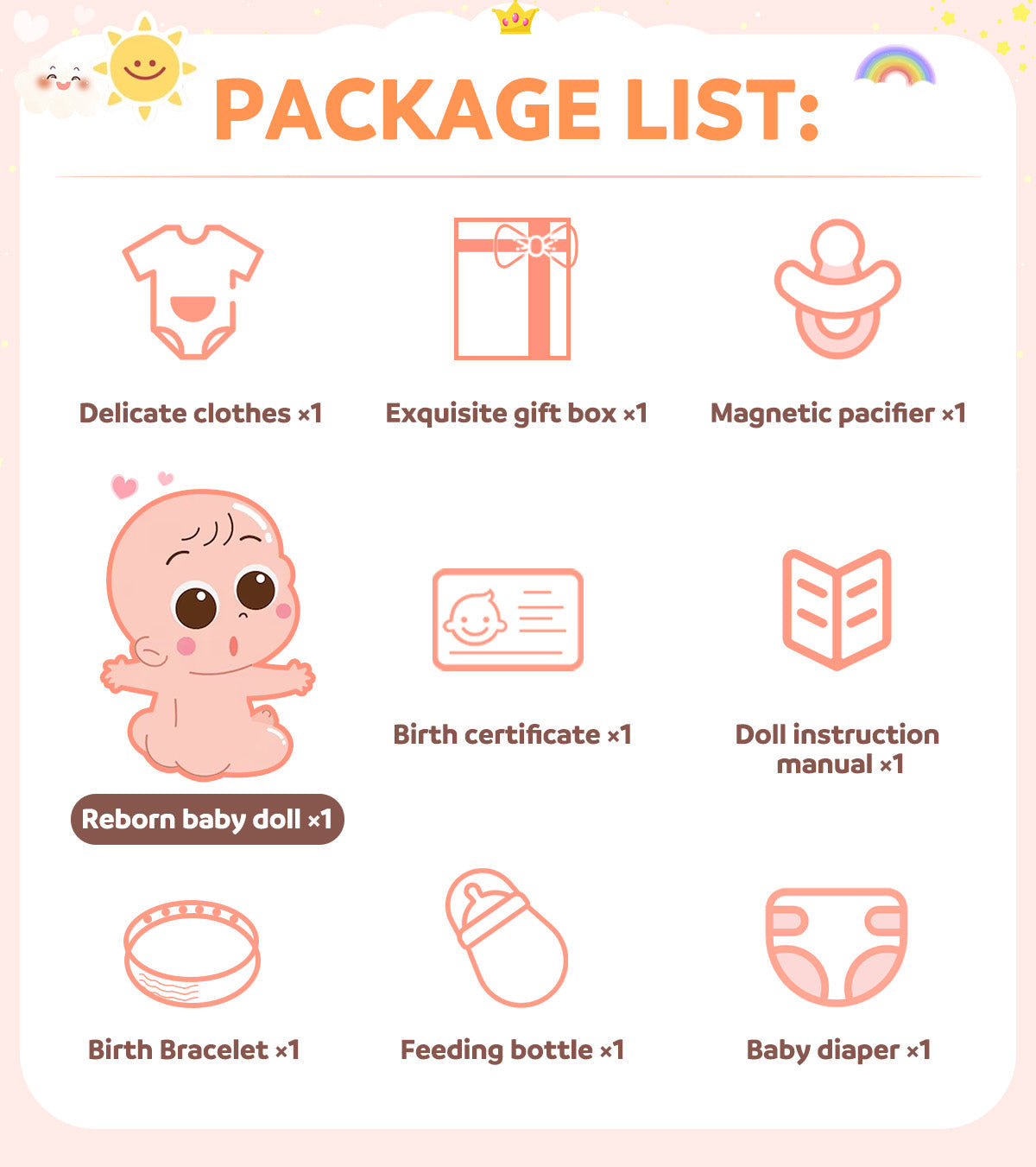 Alma TrueLove™ Newborn – Ultra-Realistic Reborn Baby Doll